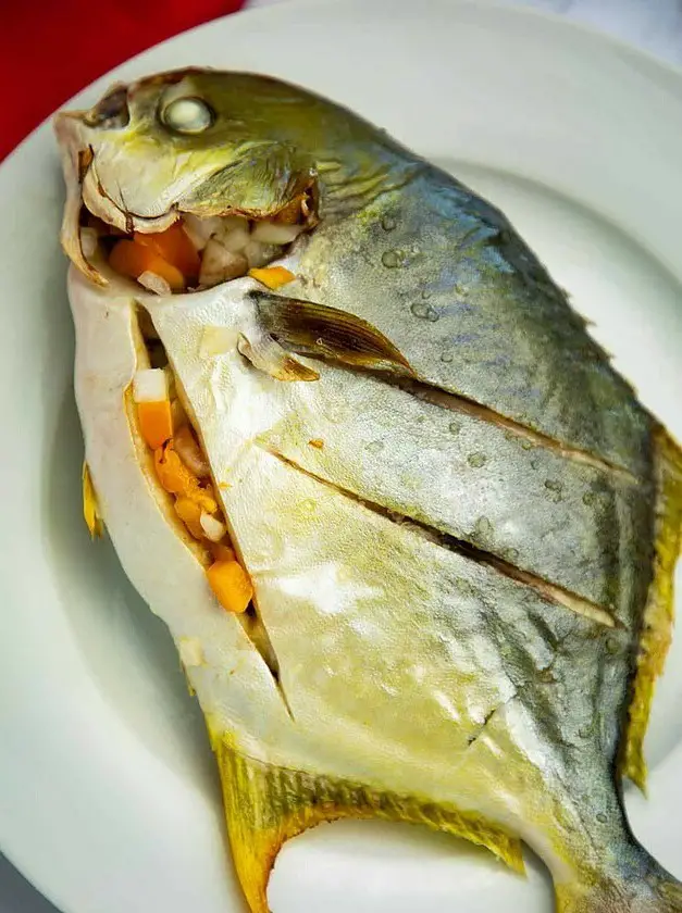 Baked Pompano