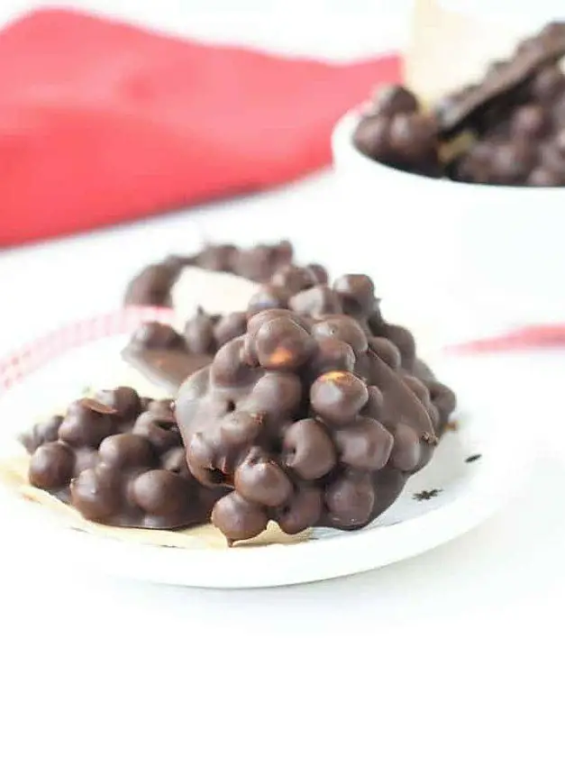 Chocolate-Covered Chickpeas