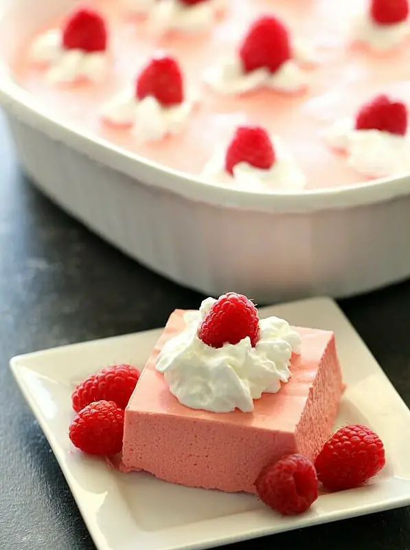 Raspberry Cream Cheese Jello Salad