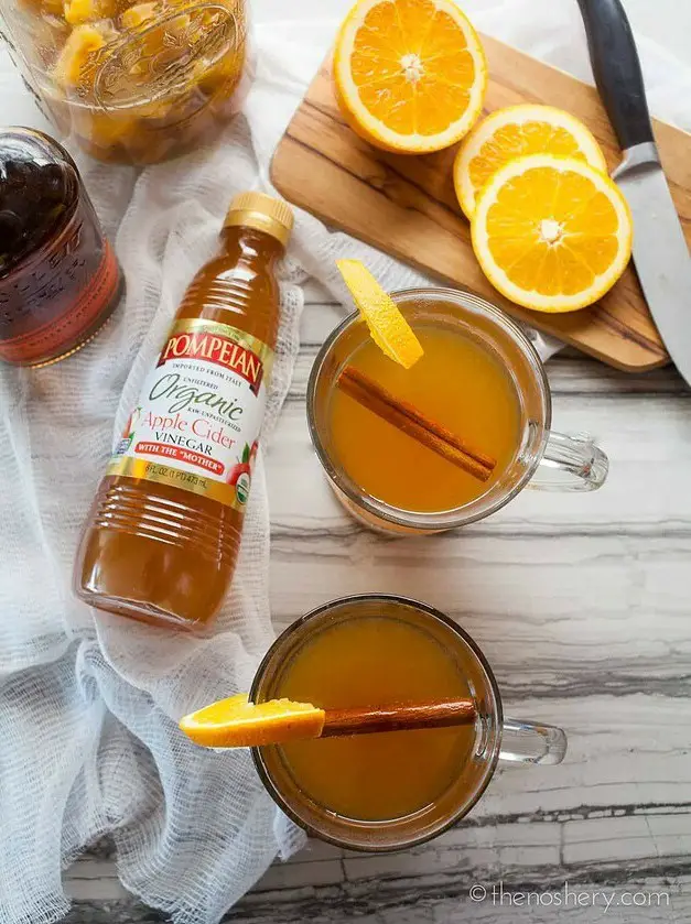 Spiced Orange Shrub Hot Toddy