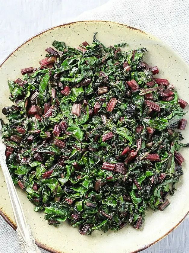 Sauteed Beet Greens