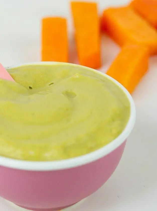 Pumpkin, Leek and Chicken Baby Puree