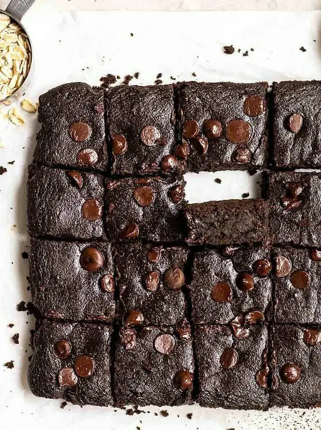 Fudgy Vegan Aquafaba Brownies