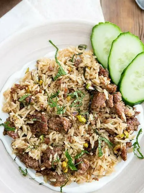 Lebanese Lamb Rice