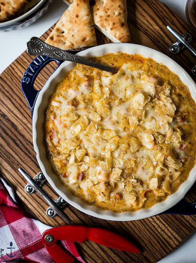 Hot Cheesy Lobster Dip