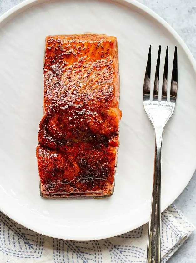 Air Fryer Brown Sugar Salmon