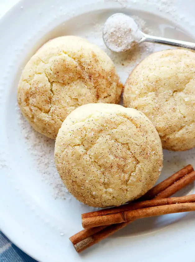 Chewy Snickerdoodle Cookies