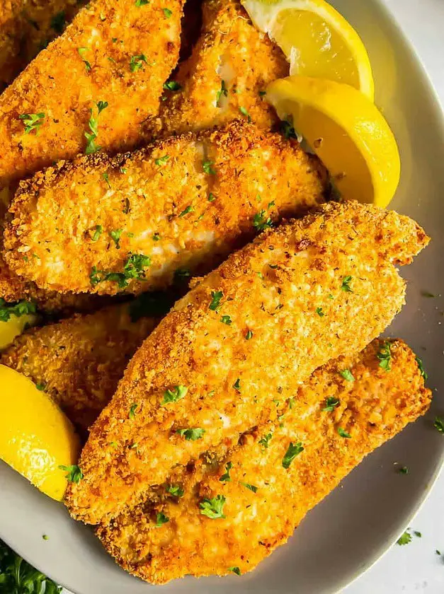 Air Fryer Breaded Tilapia