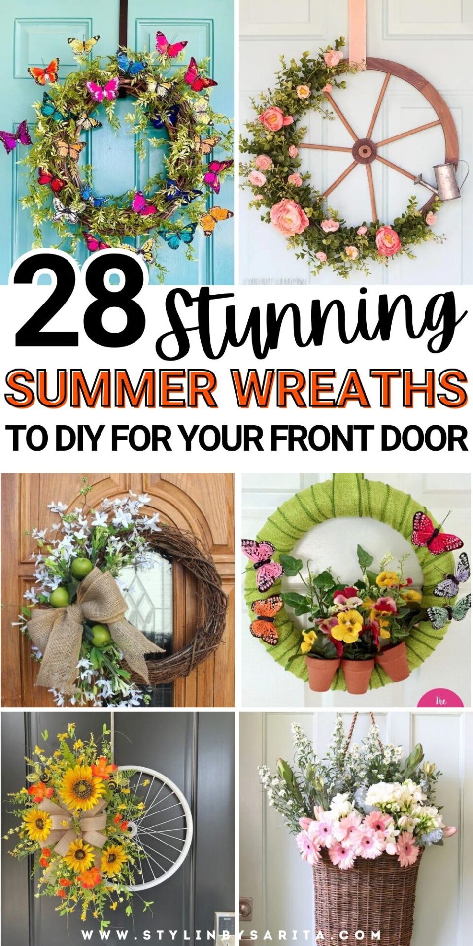 PINK SUMMER WREATH