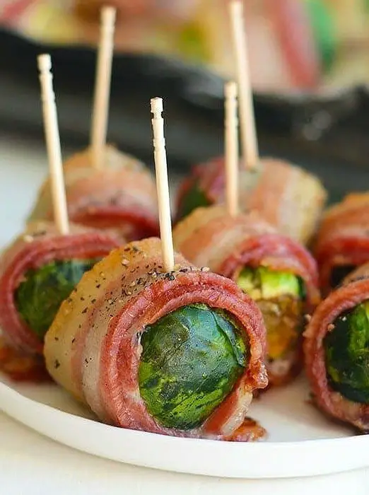 Bacon Wrapped Brussel Sprouts