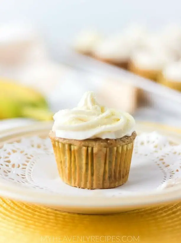 Banana Cream Cupcakes