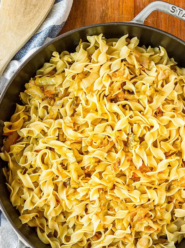 Hungarian Fried Cabbage and Noodles