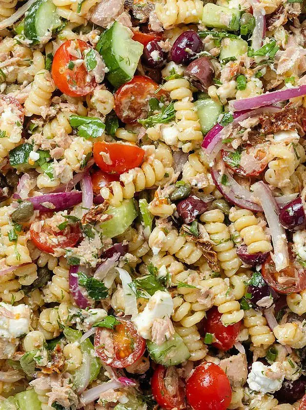 Healthy Tuna Pasta Salad