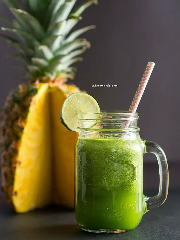 Pineapple and Kale Juice