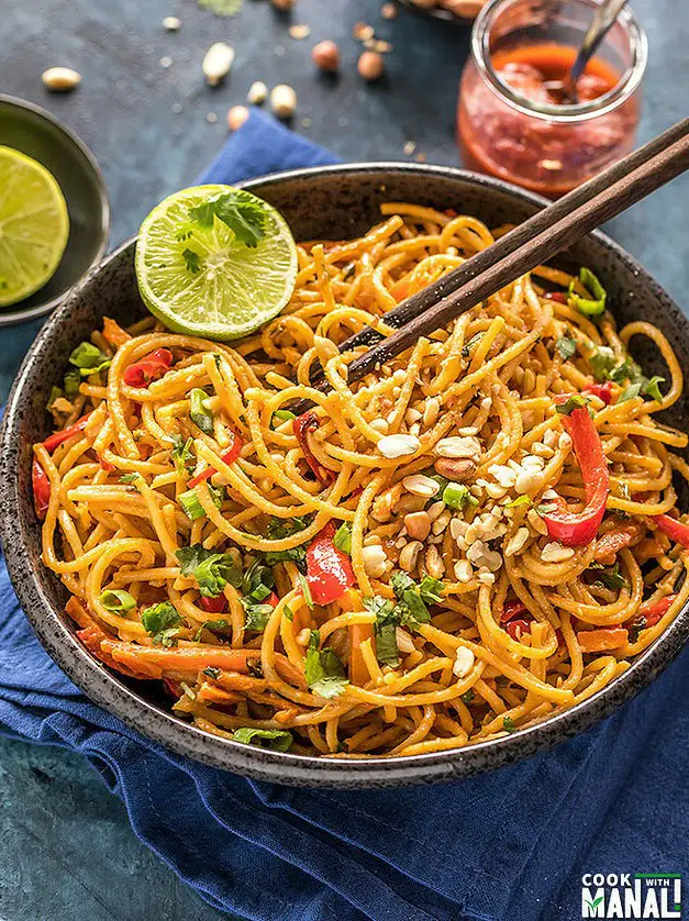 Instant Pot Thai Peanut Noodles