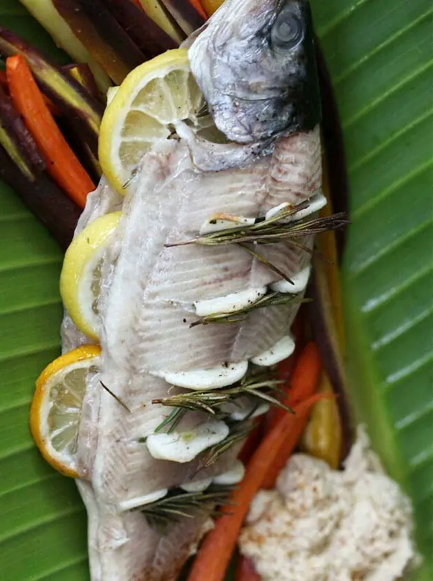 Rosemary Garlic Rainbow Trout