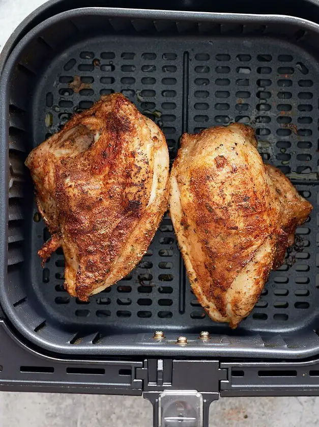 Air Fryer Bone-In Chicken Breasts