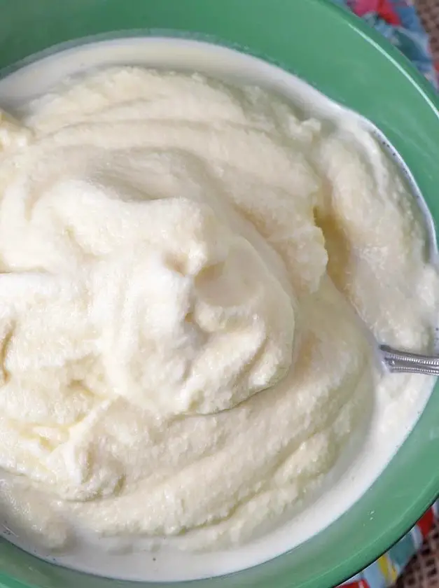 Old Fashioned Homemade Vanilla Ice Cream