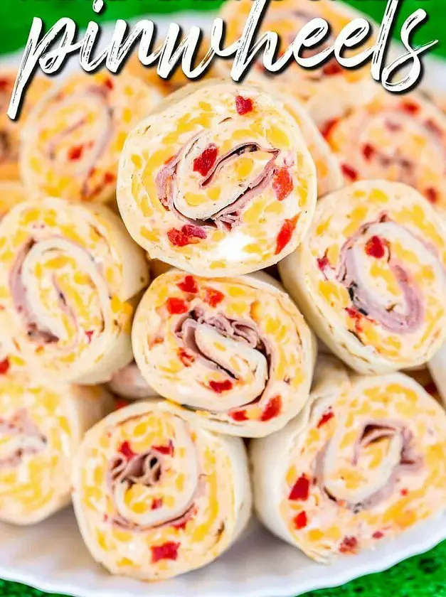 Ham & Pimento Cheese Pinwheels