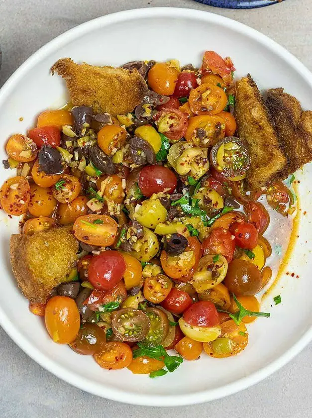 Simple Cherry Tomato Salad