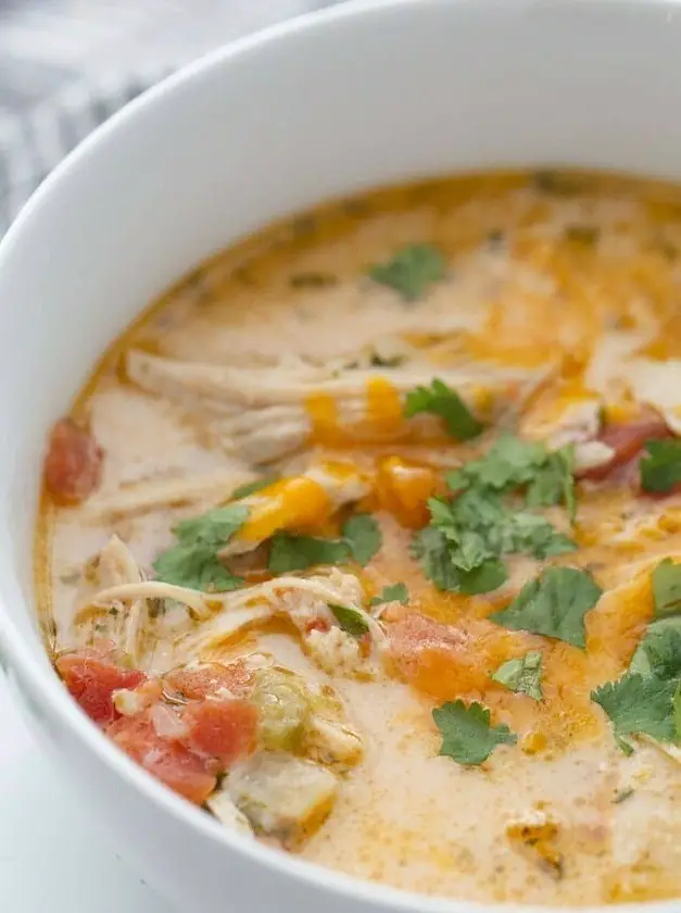 Keto Chicken Taco Soup