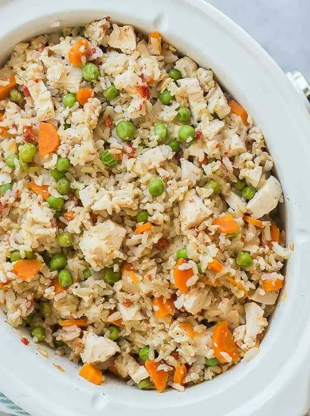 Crockpot Chicken and Rice