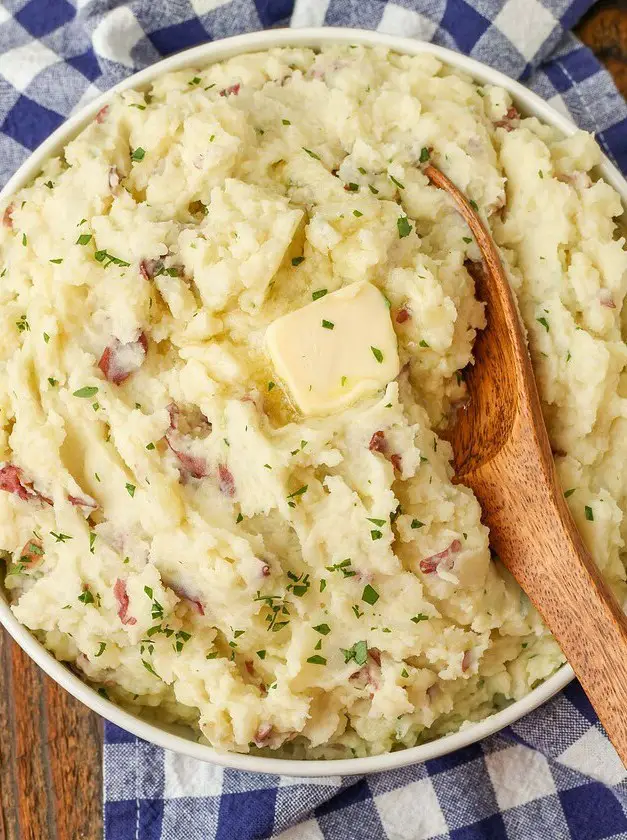 Garlic Red Skin Mashed Potatoes