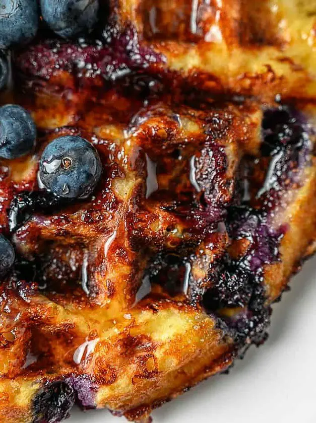 Blueberry Chaffles