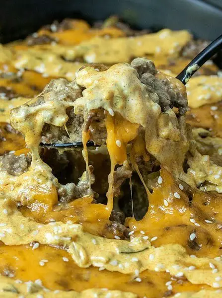 Keto Big Mac Casserole