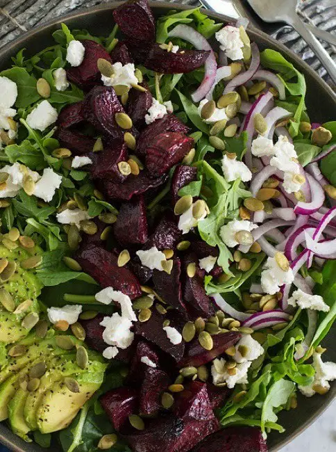 Roasted Red Beet Salad