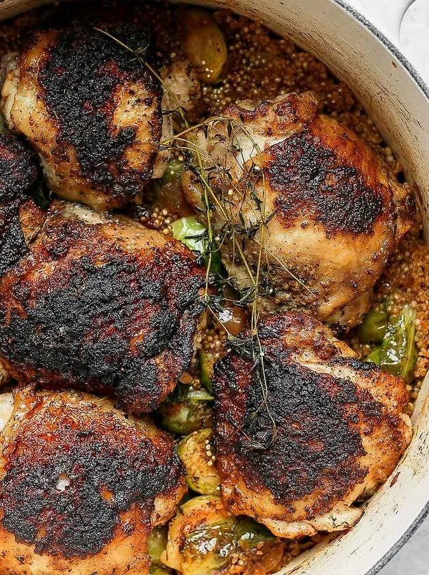 Dutch Oven Chicken Thighs