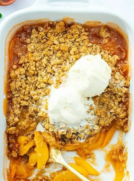 Perfect Peach Crisp