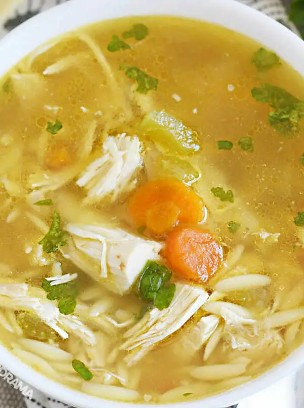 Instant Pot Rotisserie Chicken Soup