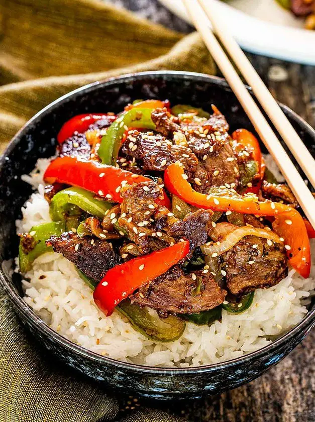 Asian Style Pepper Steak