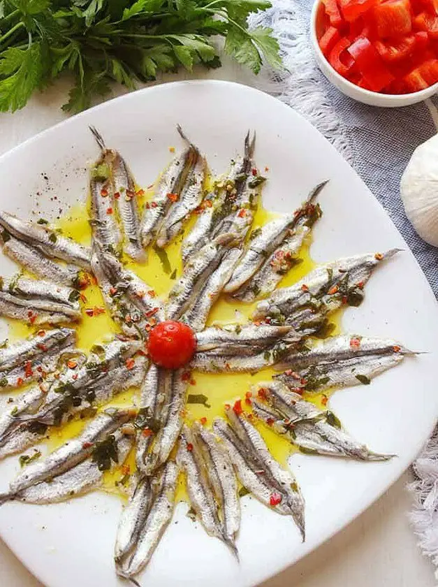 Mediterranean Fresh Cured Anchovies