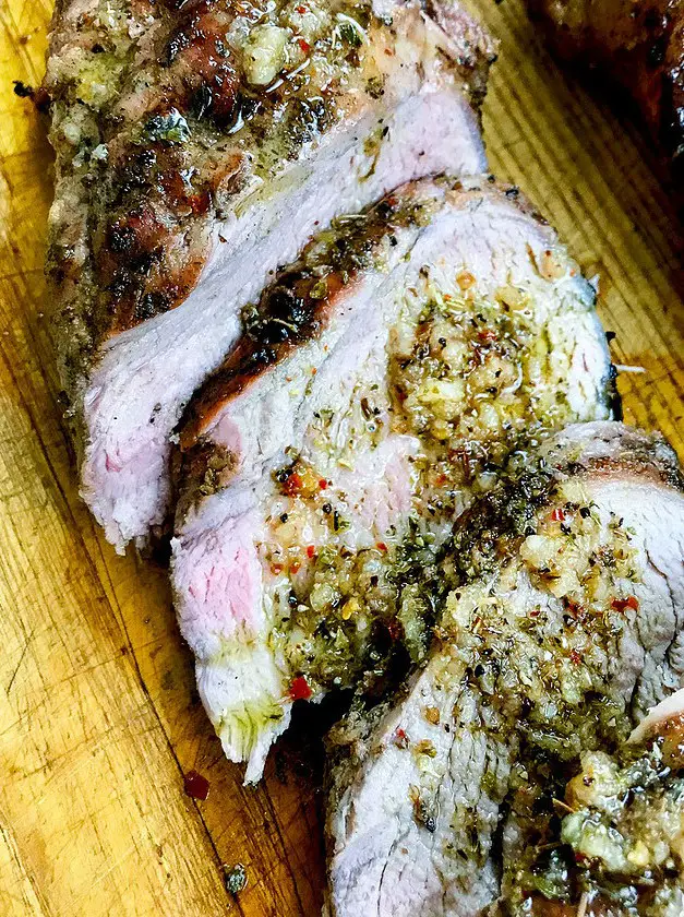 Marinated Greek Pork Tenderloin