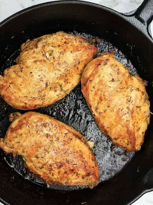 Pan Fried Chicken Breasts