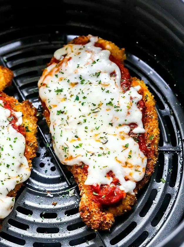 Crispy Healthy Chicken Parmesan