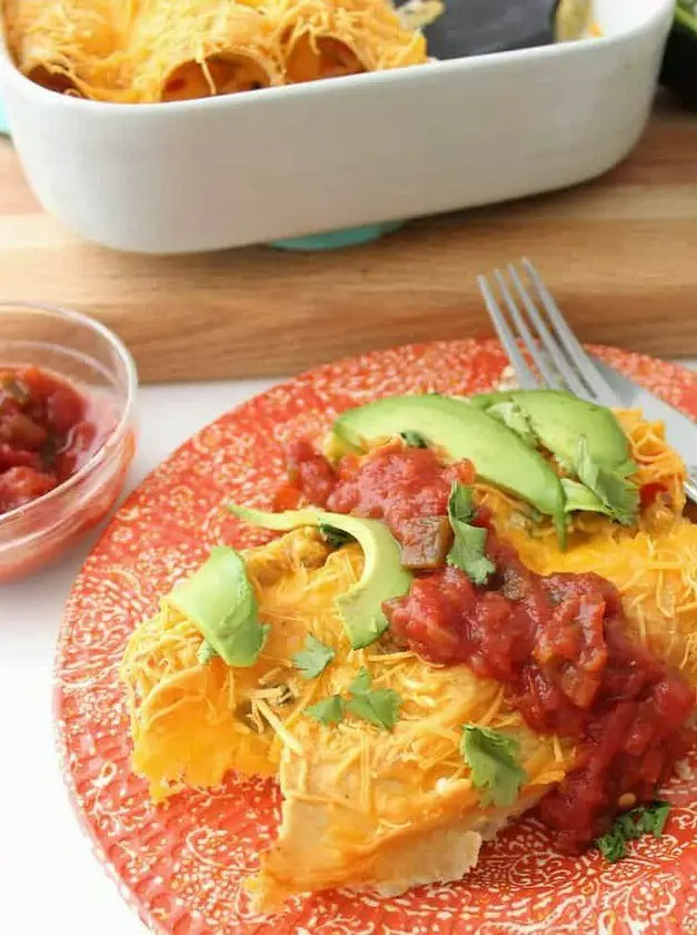 Vegetarian Breakfast Enchiladas