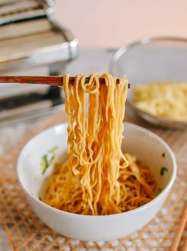 Homemade Chinese Egg Noodles