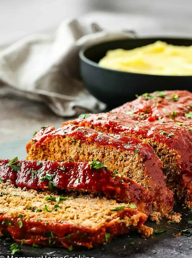 Easy Eggless Meatloaf