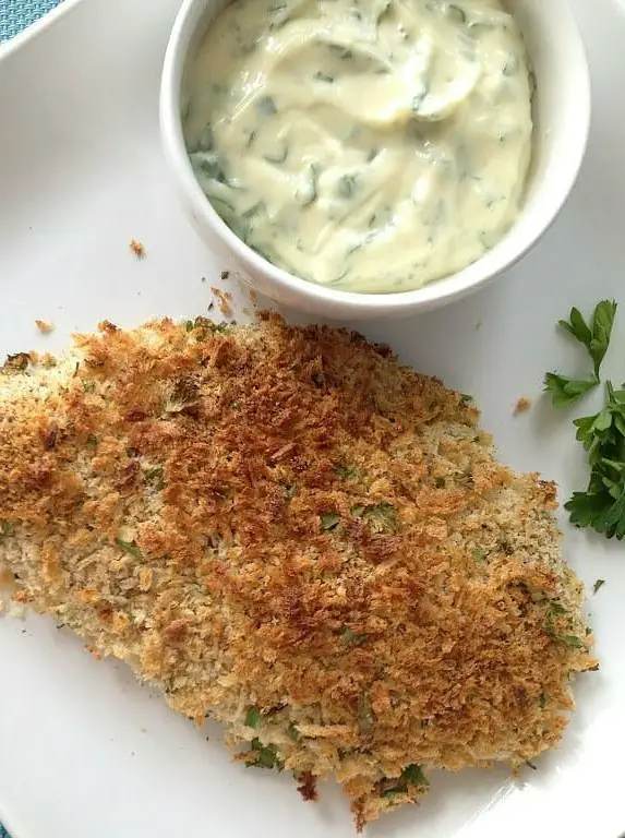 Panko Crusted Tilapia