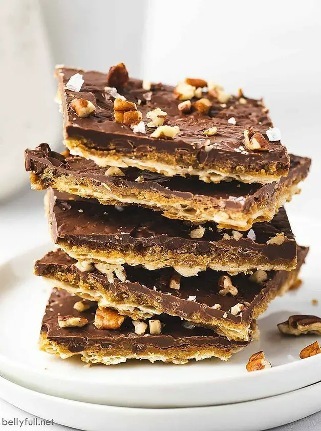 Matzo Toffee