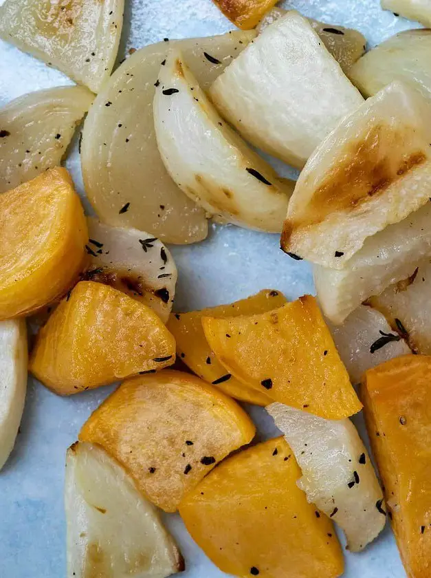 Roasted Turnips with Honey