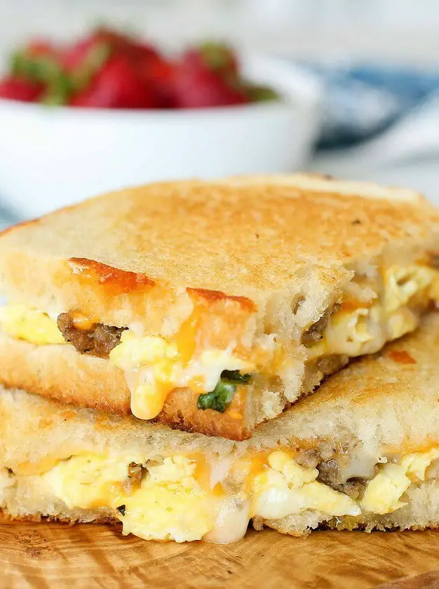 Breakfast Grilled Cheese