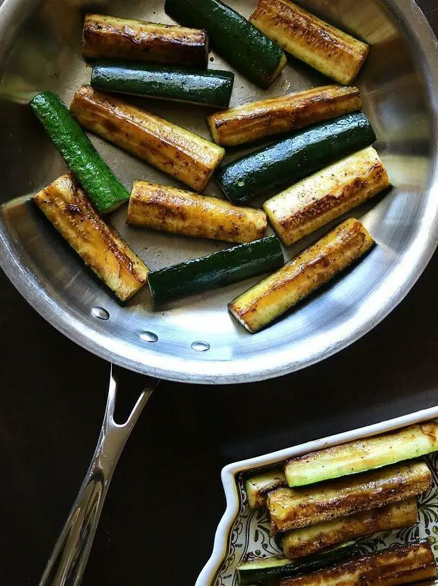 Easy Zucchini Spears