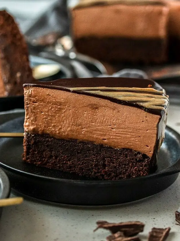 Chocolate Mousse Mud Cake