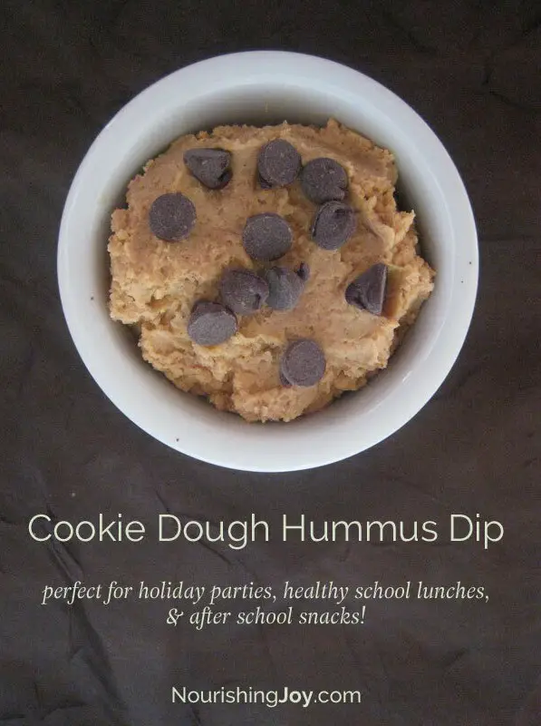 Cookie Dough Hummus Dip