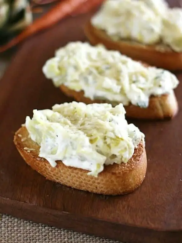 Artichoke Crostini