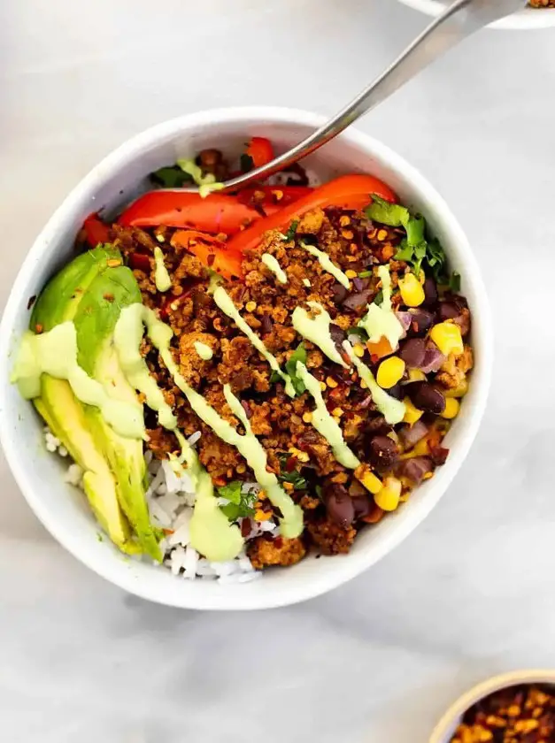 Tofu and Walnut Vegan Taco Meat